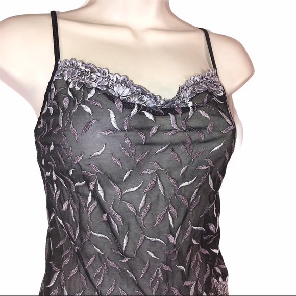 Sheer Embroidered Camisole - Picture 2 of 9